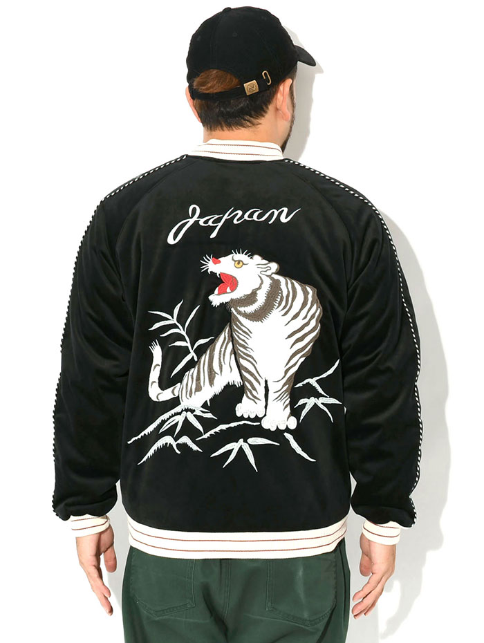 HOUSTON（ヒューストン） ジャケット メンズ タイガー ベルベティーン