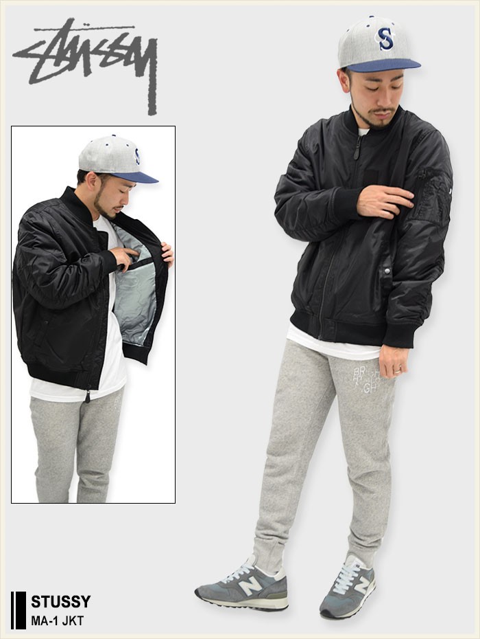 STUSSY（ステューシー） ジャケット メンズ MA-1(stussy JKT MA1