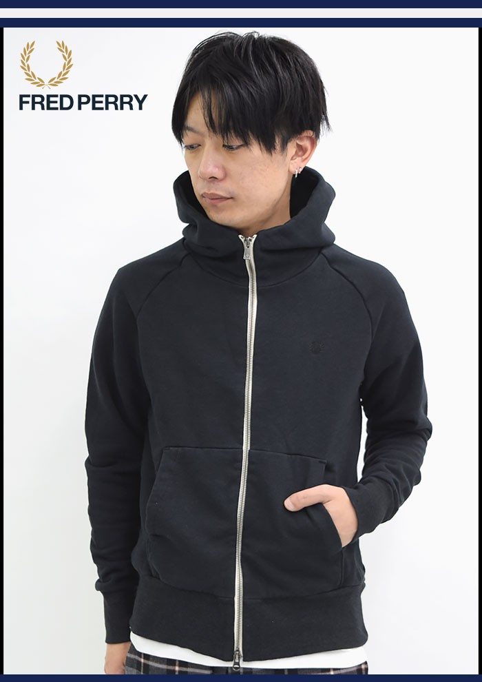 FRED PERRY（フレッドペリー） パーカー ジップアップ メンズ ループ