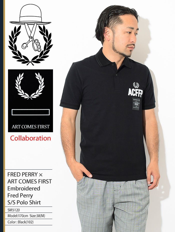 FRED PERRY（フレッドペリー） ポロシャツ 半袖 メンズ アートカムズ