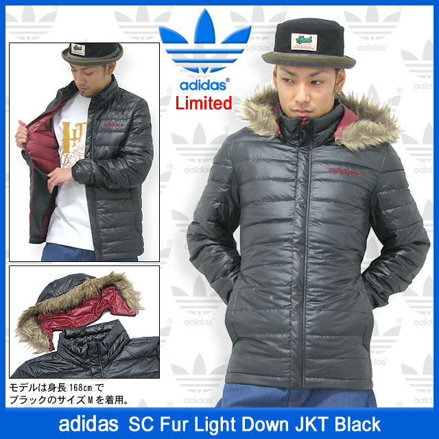adidas Originals アディダス SC ファー ライト ダウン ジャケット