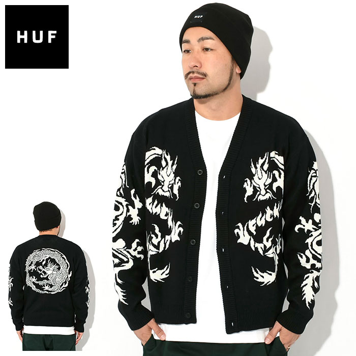 HUF（ハフ） カーディガン メンズ ツイン ドラゴン ( HUF Twin Dragon