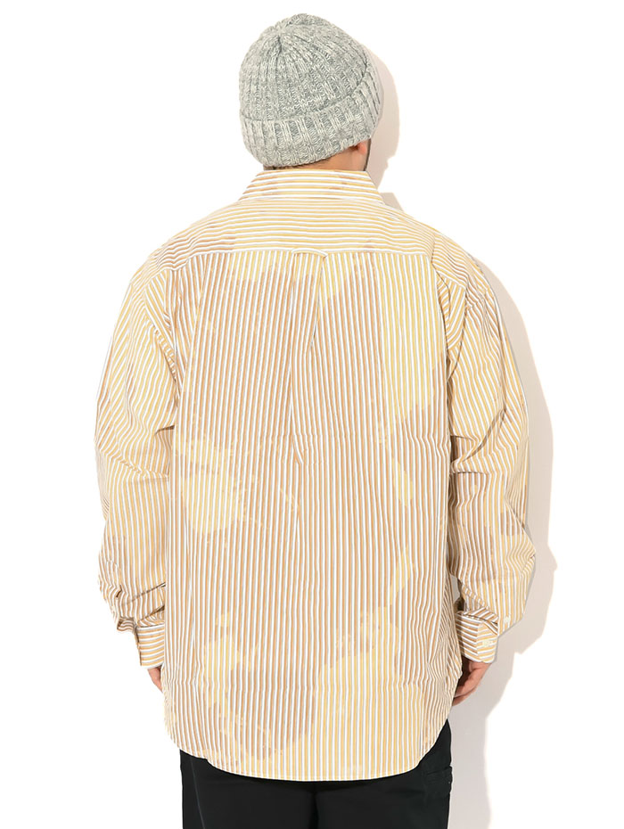 STUSSY（ステューシー） シャツ 長袖 メンズ Bleached Classic ( shirt