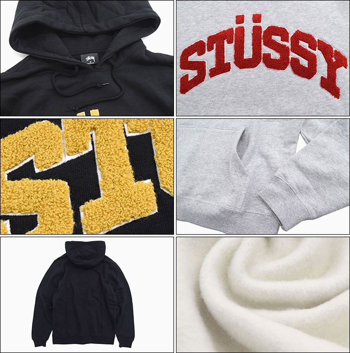 STUSSY（ステューシー） プルオーバー パーカー メンズ Chenille Arch