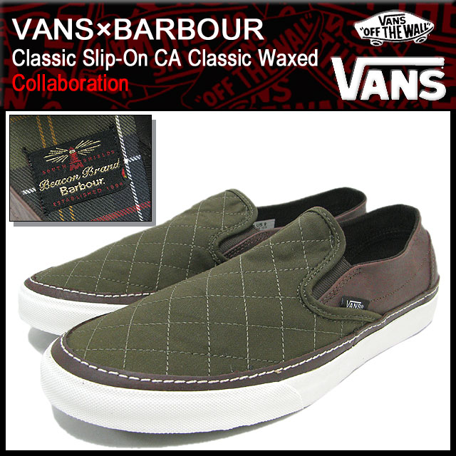 VANS（ヴァンズ） バンズ VANS×BARBOUR スニーカー クラシック