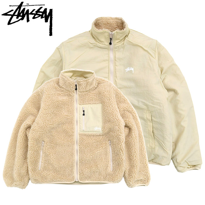 STUSSY（ステューシー） ジャケット メンズ Sherpa Reversible
