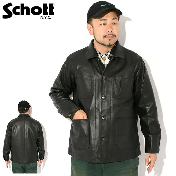 Schott N.Y.C（ショット） ジャケット Schott メンズ ラム レザー