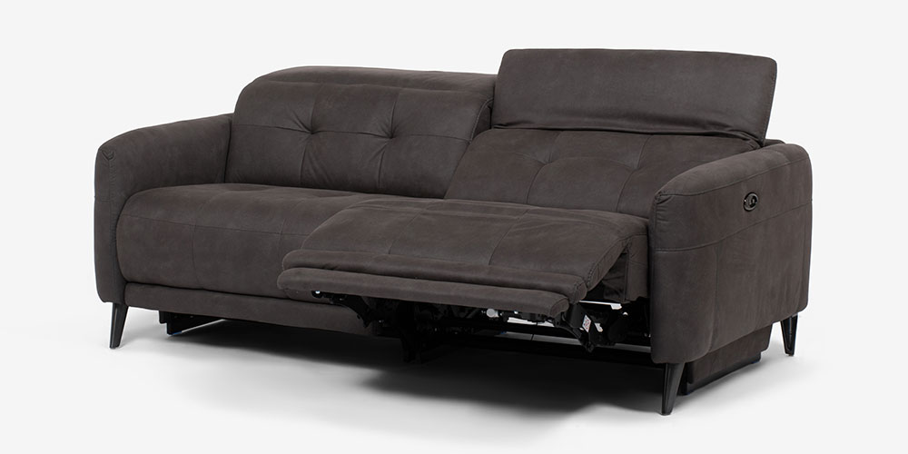 大塚家具 電動リクライニングソファ 3人掛け 幅194cm サントル 布#B-16