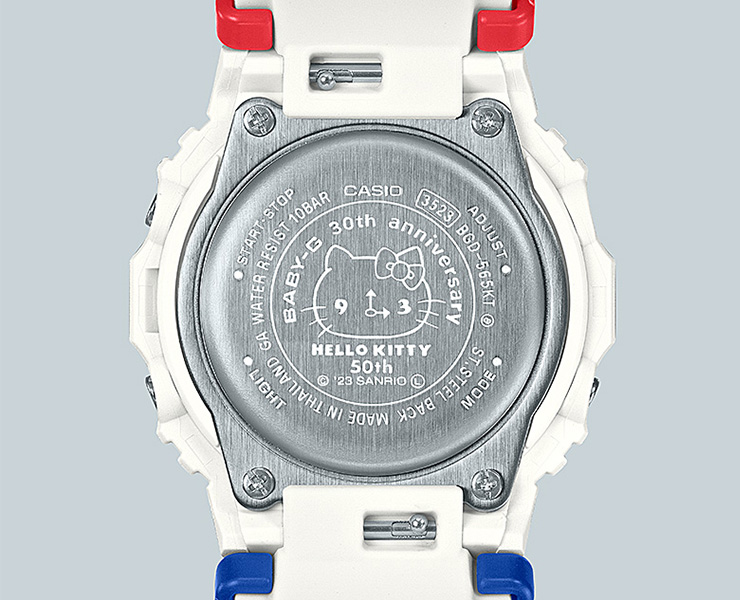 BABY-G CASIO × HELLO KITTY コラボ BGD-565KT-7JR ホワイト カシオ