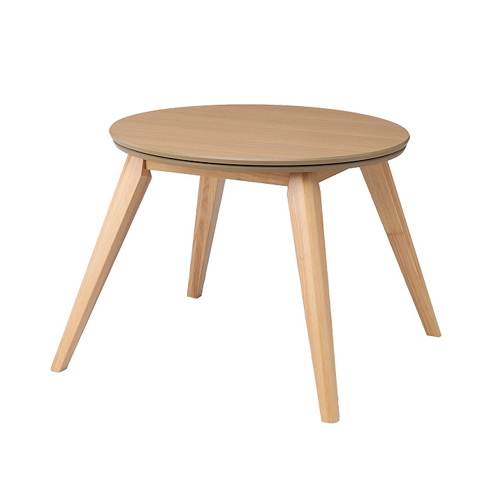 こたつ こたつテーブル ハイタイプ 90cm 円形 丸 ダイニング こたつ台