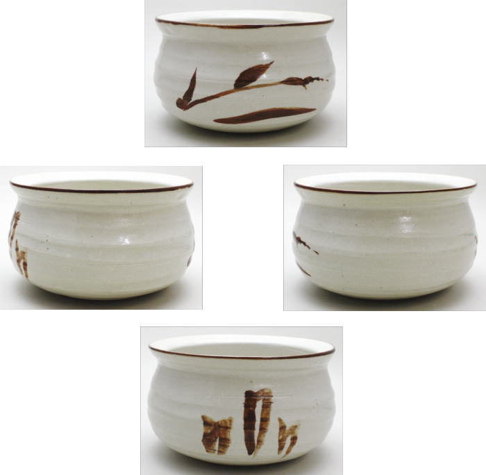 茶道具 建水 黄瀬戸焼又は志野焼又は織部焼 加藤五陶作 黄瀬戸焼き 志