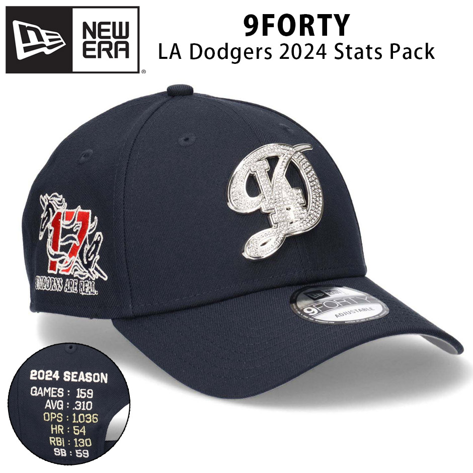 NEW ERA（ニューエラ） 9FORTY LA ドジャース 大谷翔平 2024 スタッズ