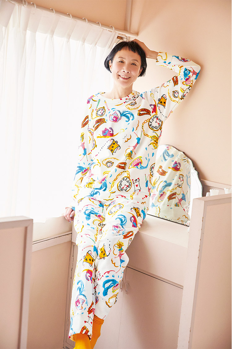 tsumori chisato SLEEP ワコール ツモリチサト スリープ 綿混 吸湿発熱