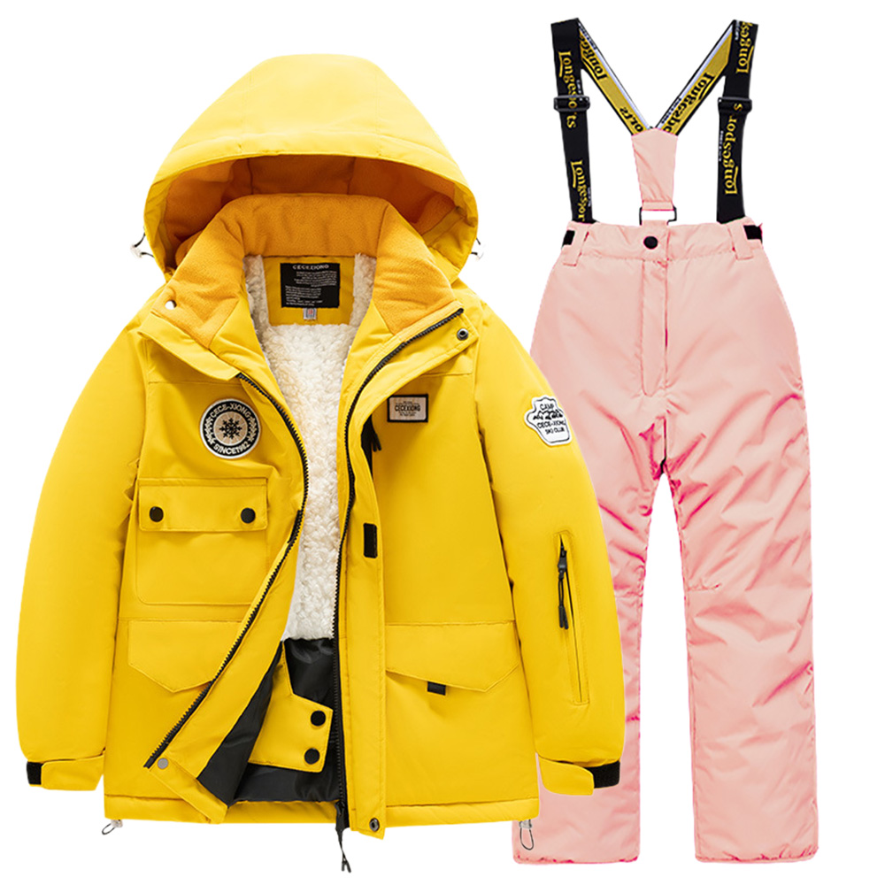 スキーウェア キッズ 男の子 女の子 子ども スノーウェア 上下セット