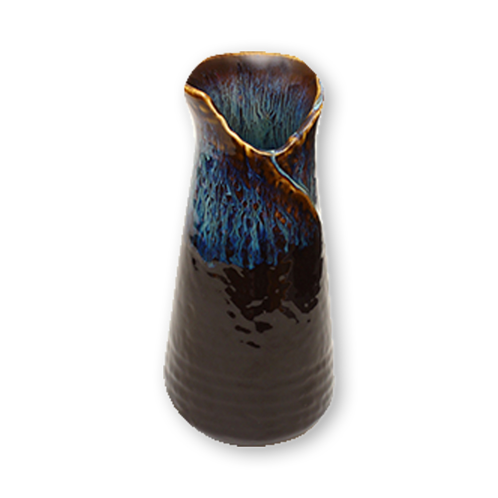 花瓶 おしゃれ 陶器 和風 お花を選ばない花瓶 リビング 玄関 高18.8cm