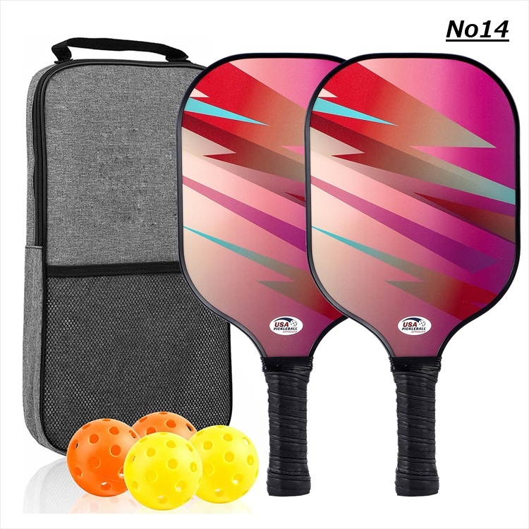 ピックルボール パドル 軽量ピクル ボール ラケット2個 ボール4個付き