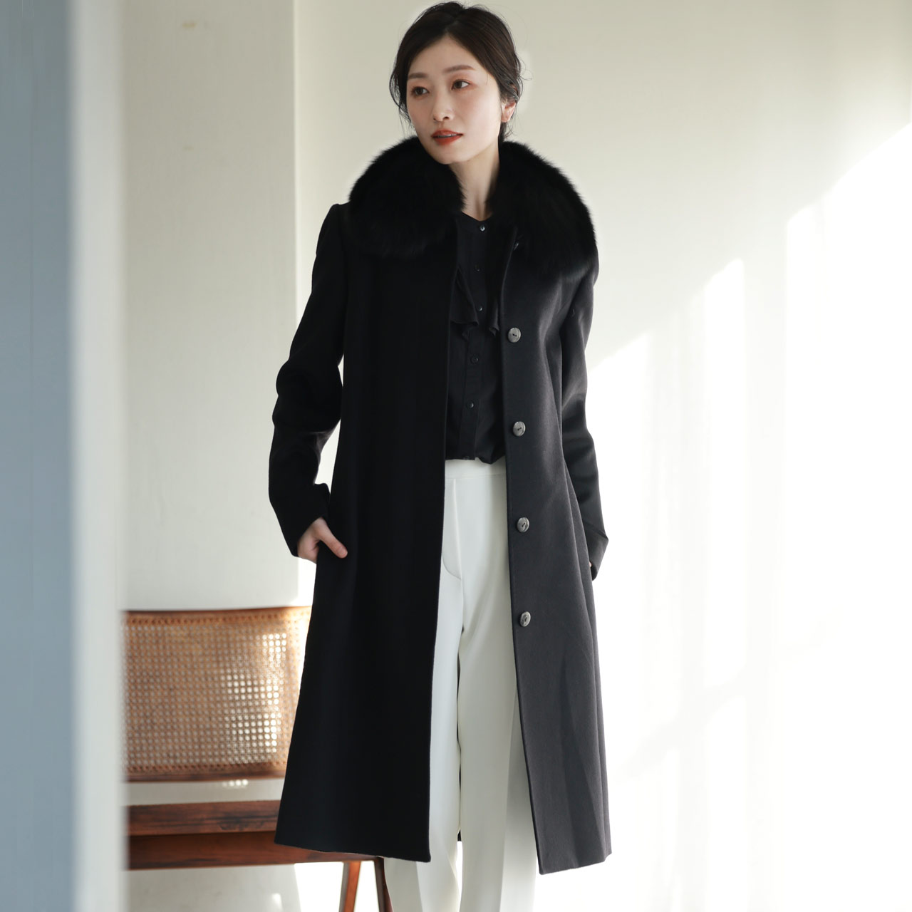 Filomo（フィローモ） ＜爆買＞カシミヤ コート レディース カシミヤ