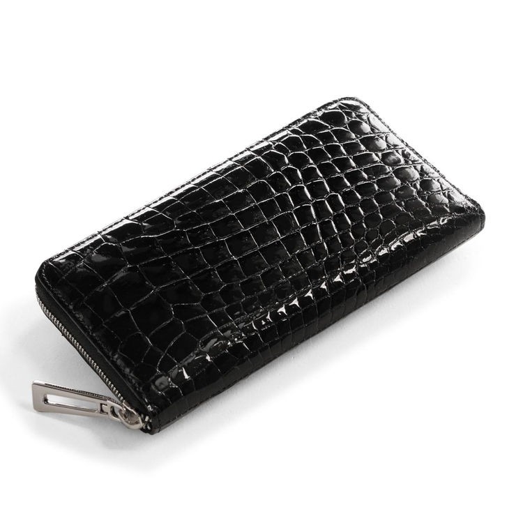 sankyo shokai（三京商会） クロコダイル 長財布 メンズ 本革