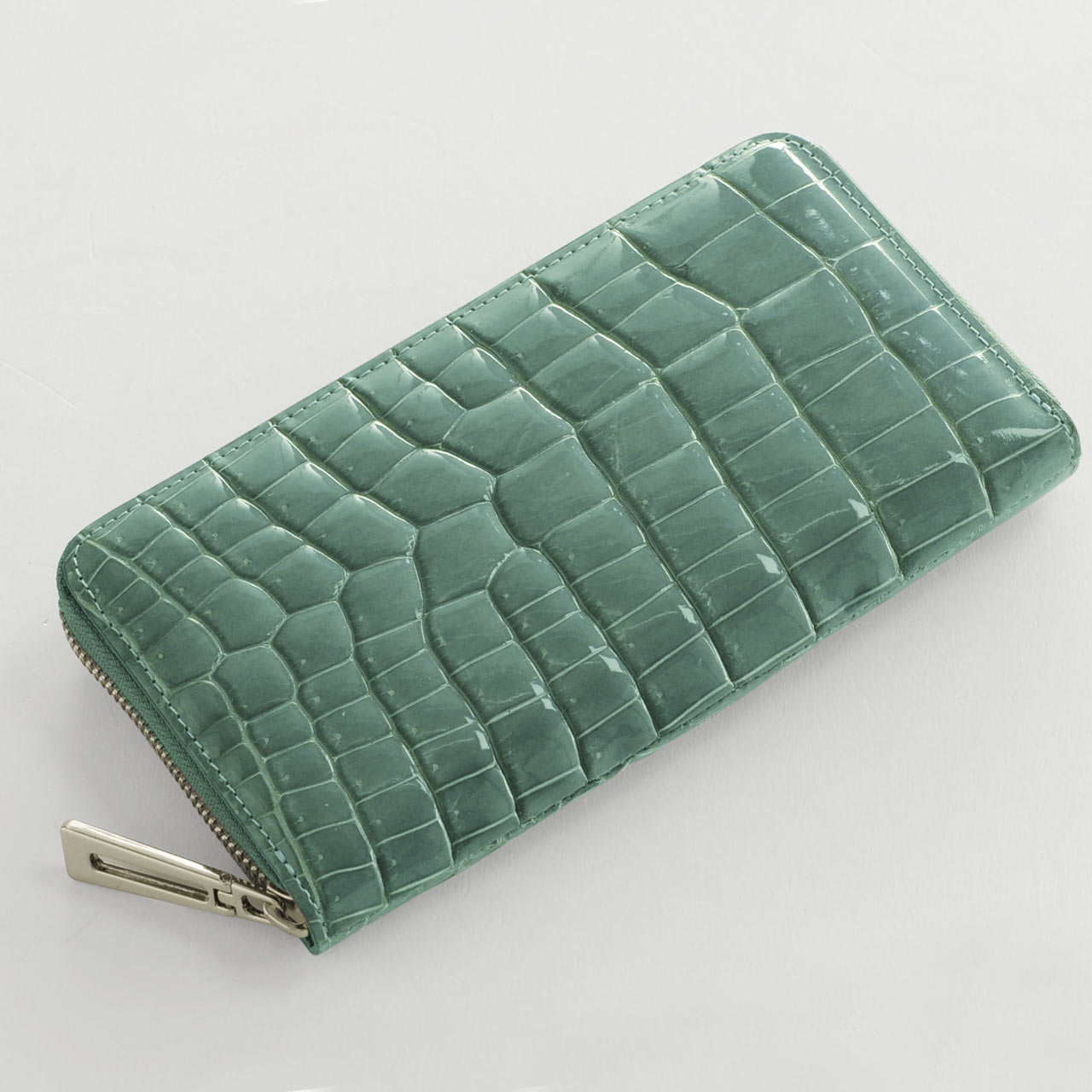 sankyo shokai（三京商会） クロコダイル 長財布 メンズ 本革