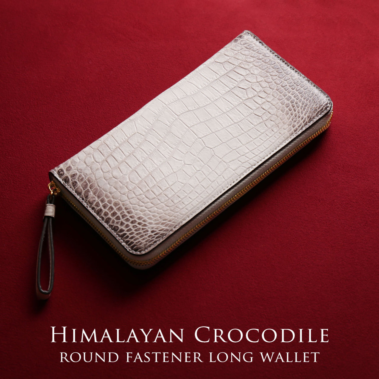 sankyo shokai（三京商会） ヒマラヤ クロコダイル 長財布 メンズ