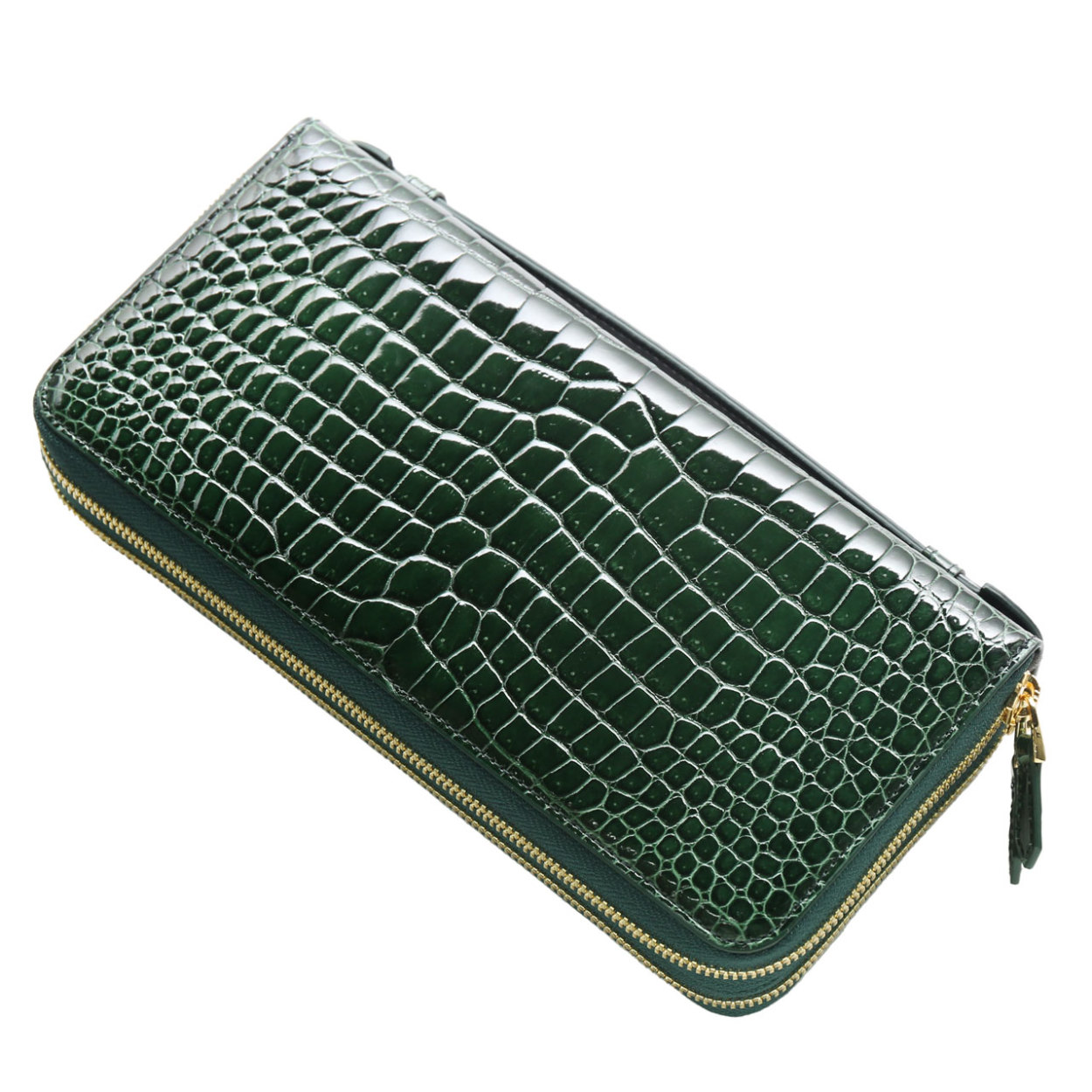 sankyo shokai（三京商会） スモール クロコダイル オーガナイザー