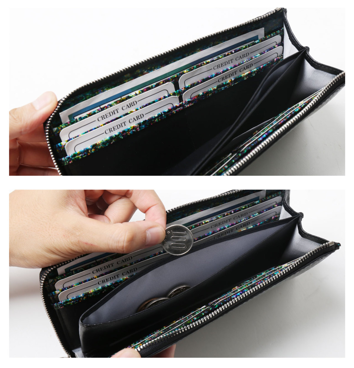 sankyo shokai（三京商会） ＜爆買＞クロコダイル 長財布 レディース L