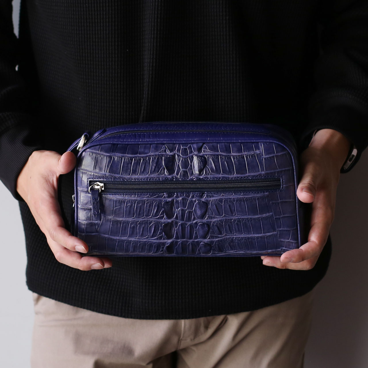 sankyo shokai（三京商会） ナイルクロコダイル ホーンバック 背ワニ