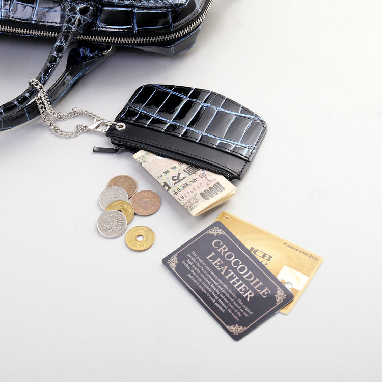 sankyo shokai（三京商会） クロコダイル メンズ ブリーフバッグ 日本