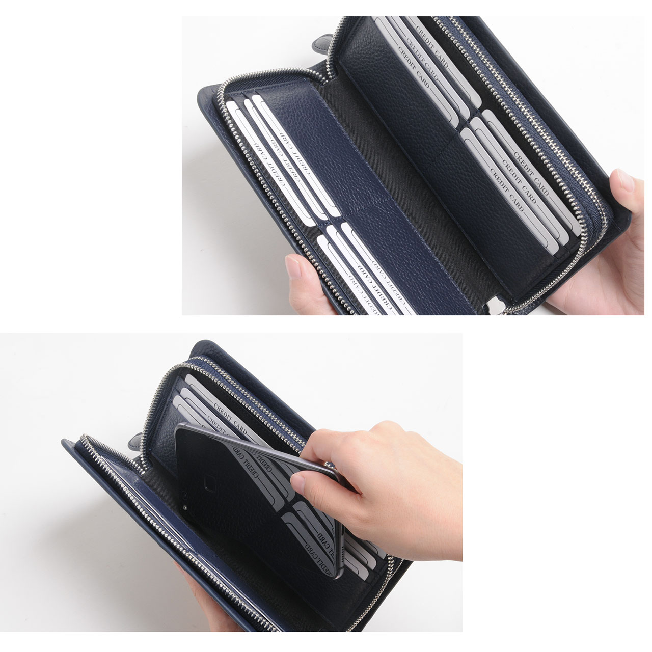 sankyo shokai（三京商会） ＜爆買＞クロコダイル 多機能 長財布