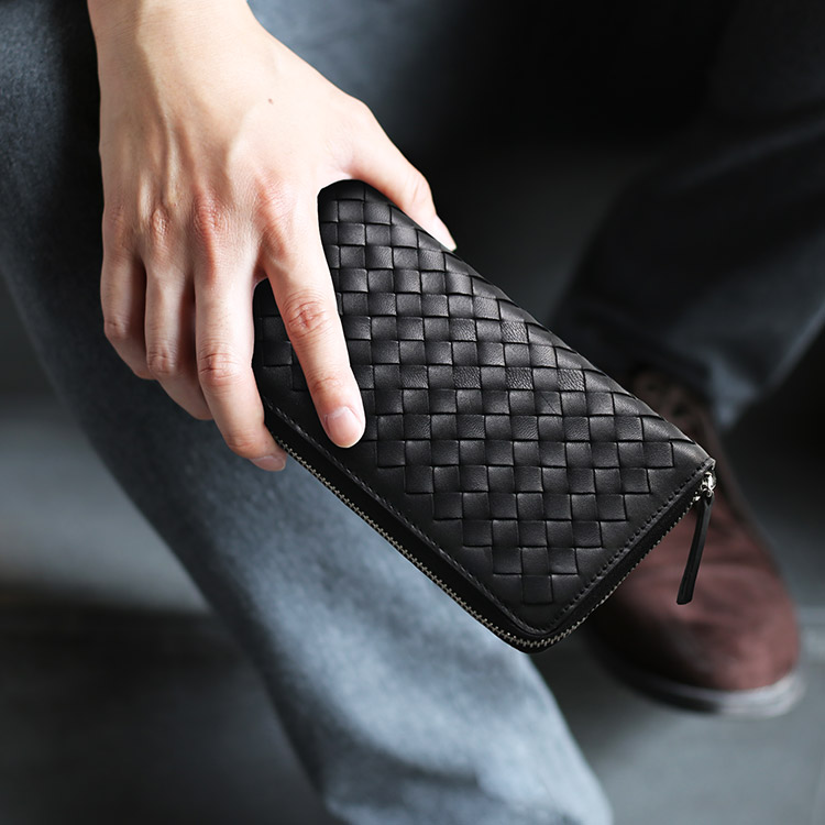 sankyo shokai（三京商会） ＜爆買＞財布 メンズ 長財布 イントレ