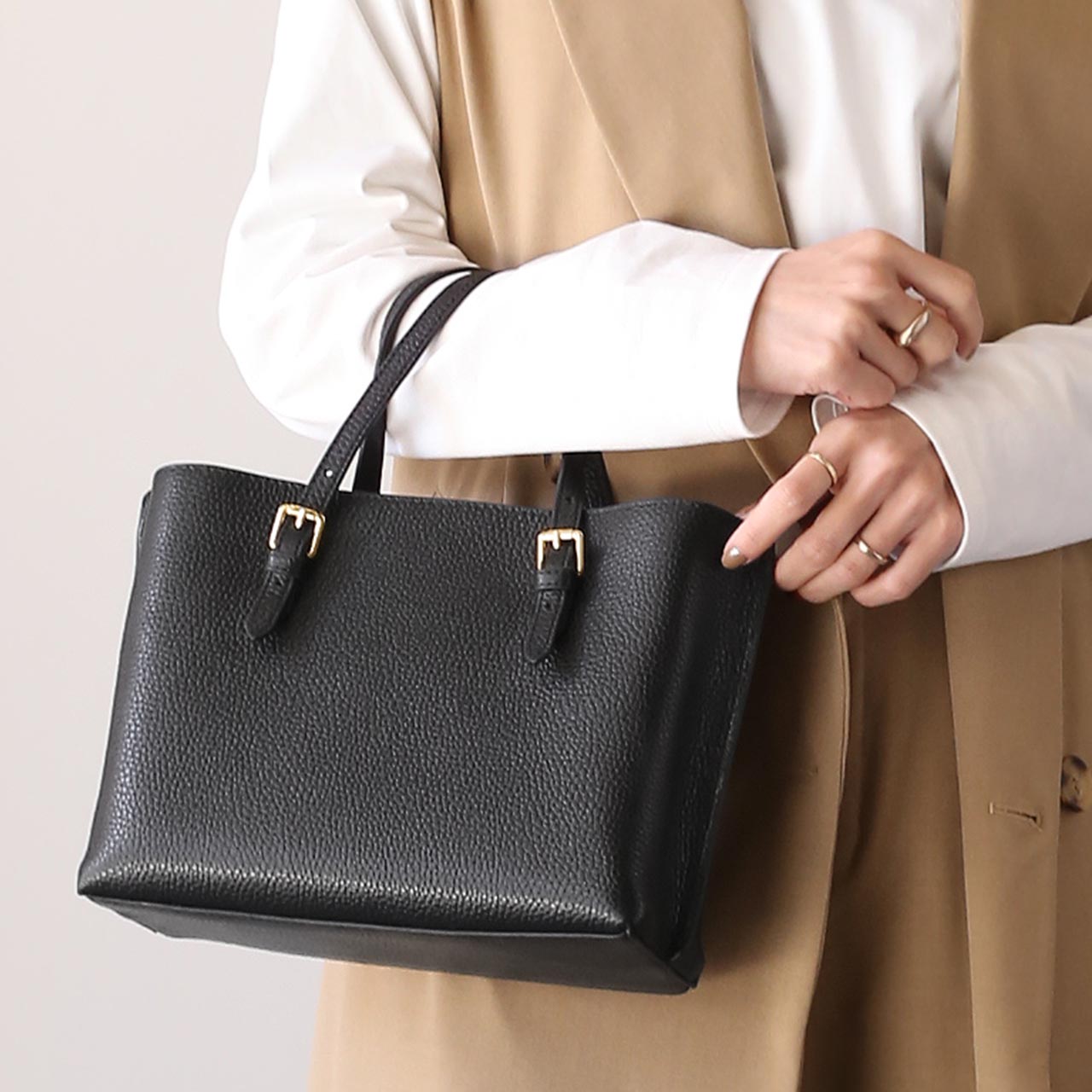 mieno（ミエノ） 本革 バッグ レディース ハンドバッグ ショルダー