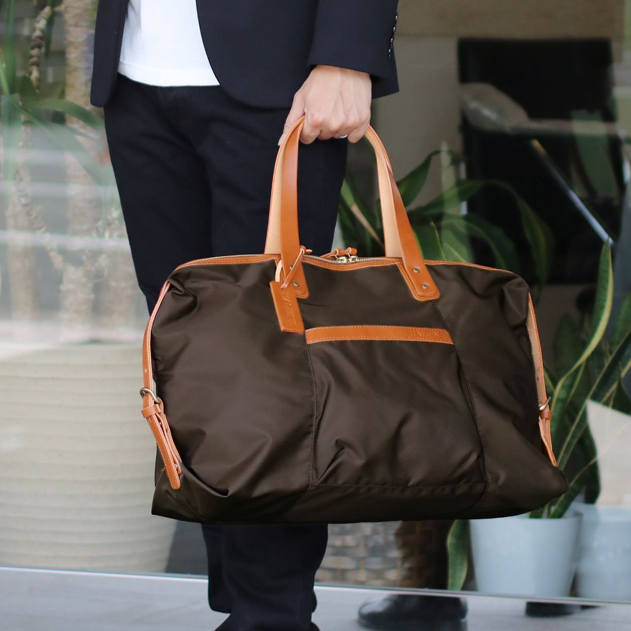 HALEINE（アレンヌ） ＜爆買＞HALEINE ブランド 日本製 ナイロン&栃木