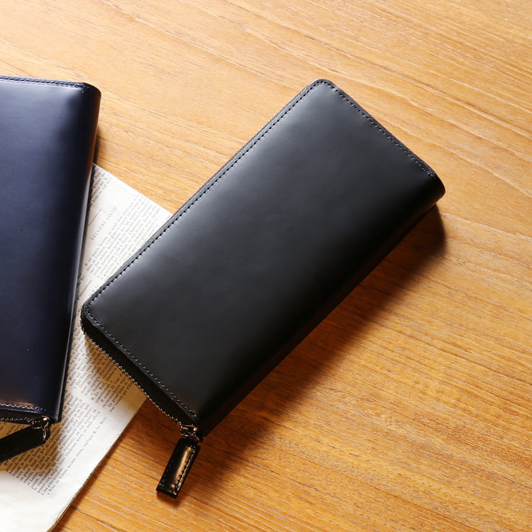 sankyo shokai（三京商会） ＜爆買＞長財布 メンズ ホースレザー 本革