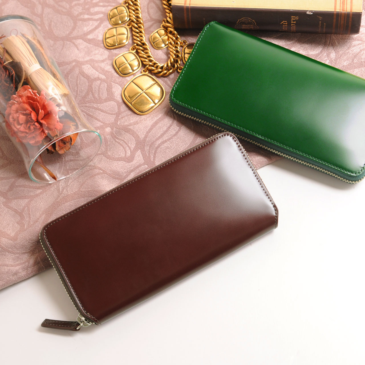 PRAIRIE 1957 ＜爆買＞PRAIRIE プレリー コードバン ラウンド