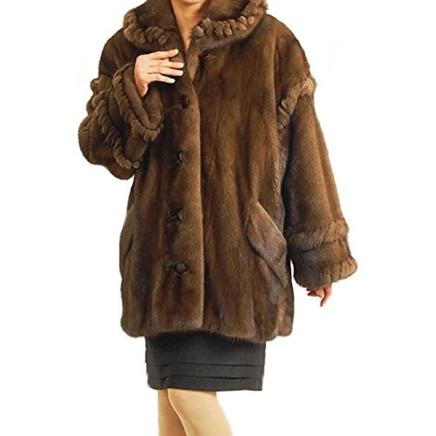 sankyo shokai（三京商会） ＜爆買＞毛皮/デミバフ ミンク コート