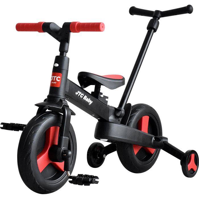 ポータブルマルチバイク 折りたたみ 三輪車 バランスバイク キック