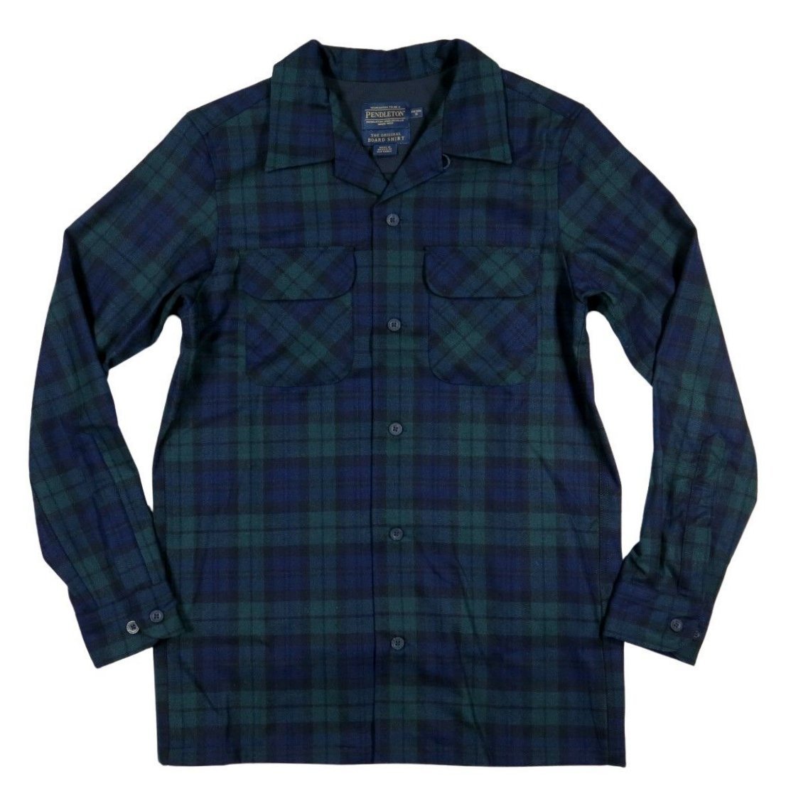 PENDLETON（ペンドルトン） ブラックウォッチ 長袖 オープンカラー