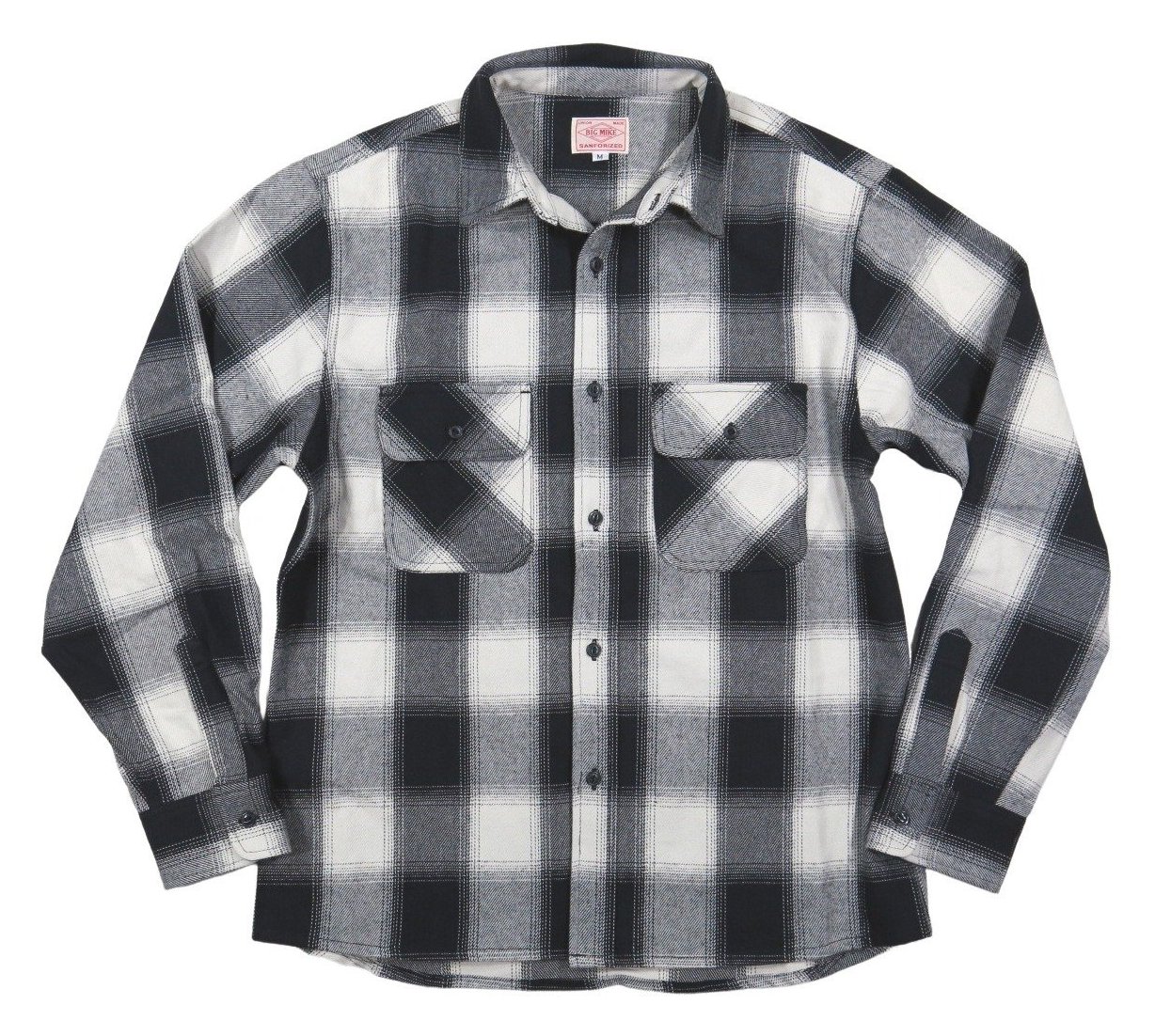 BIG MIKE（ビッグマイク） 復刻 長袖 オンブレチェック ヘビー