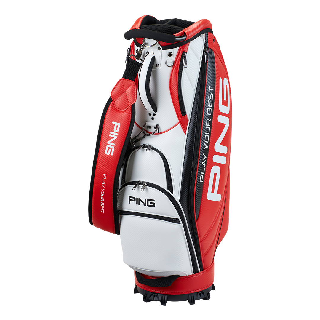 PING キャディバッグ（色：レッド系）｜ゴルフ用バッグ｜ゴルフ