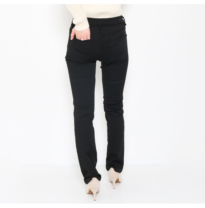 EDWIN（エドウィン） ハタラクロ スリムストレート レディース 暖かい