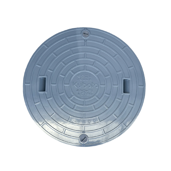 Kubota（クボタ） 浄化槽 蓋 マンホール フタ 600φ(実寸：646.5mm