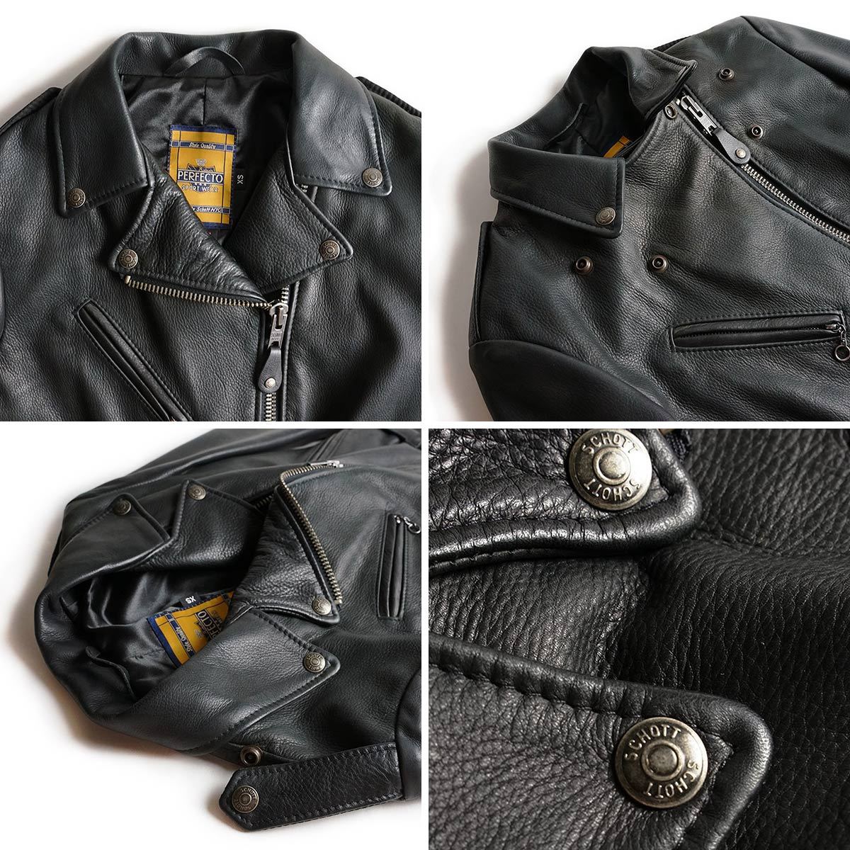 Schott N.Y.C（ショット） SCHOTT 536W カウハイド レディース ダブル