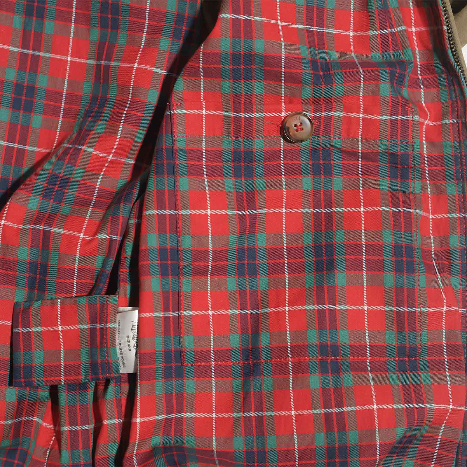 BARACUTA（バラクータ） スエードレザー G9 クラッシック ハリントン