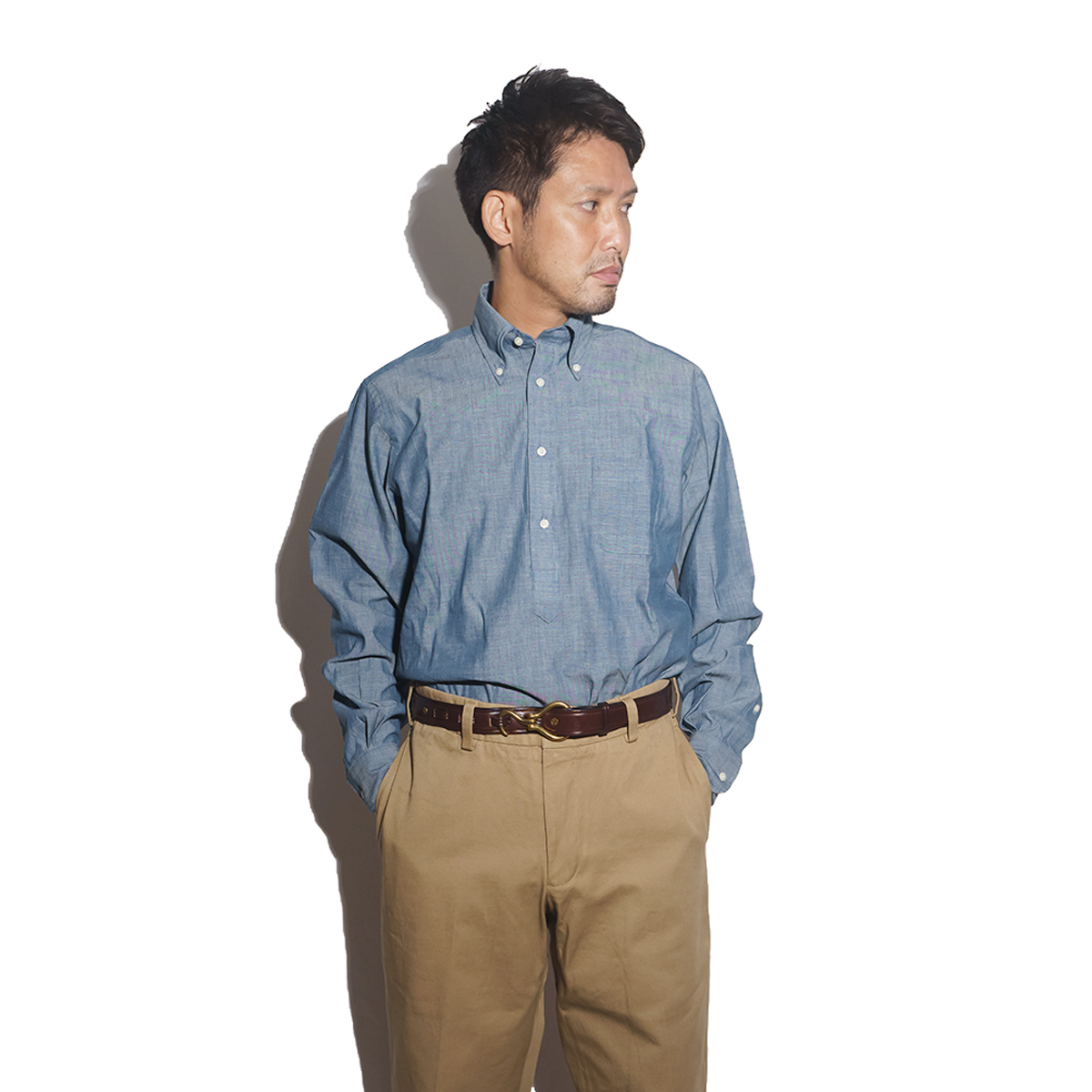 INDIVIDUALIZED SHIRTS（インディビジュアライズドシャツ） 長袖ボタン