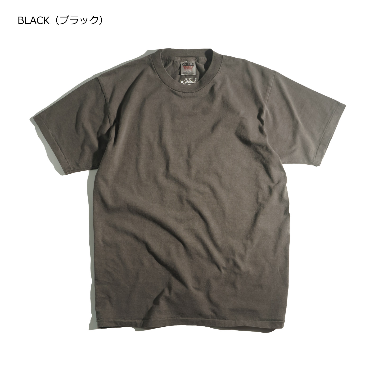 オニータ ONEITA 半袖 パワーTシャツ Jalana別注 ピグメントダイ