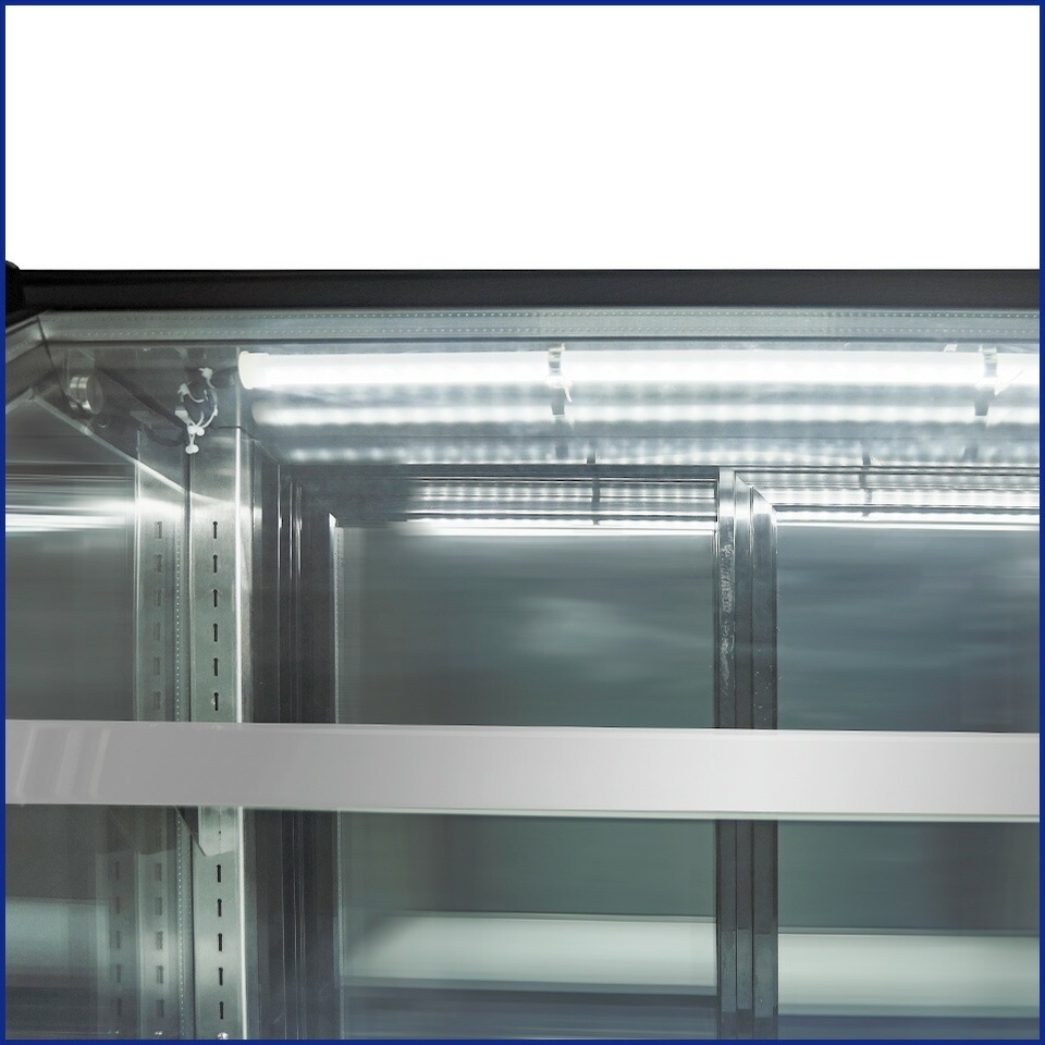 JCM レビュー特典 RIT 対面冷蔵 ショーケース（ラウンド型） RITS-219T