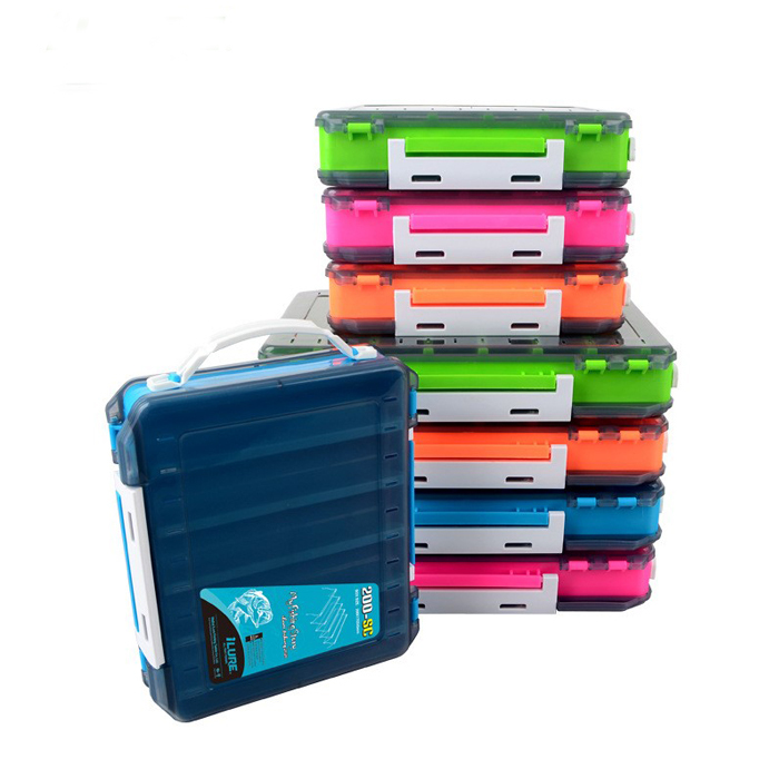 エギケース Lサイズ グリーン ルアーケース 餌木 エギ ルアー 両面