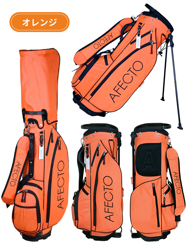 キャディバッグ 8.5インチ 5分割 メンズ レディース Afecto HS