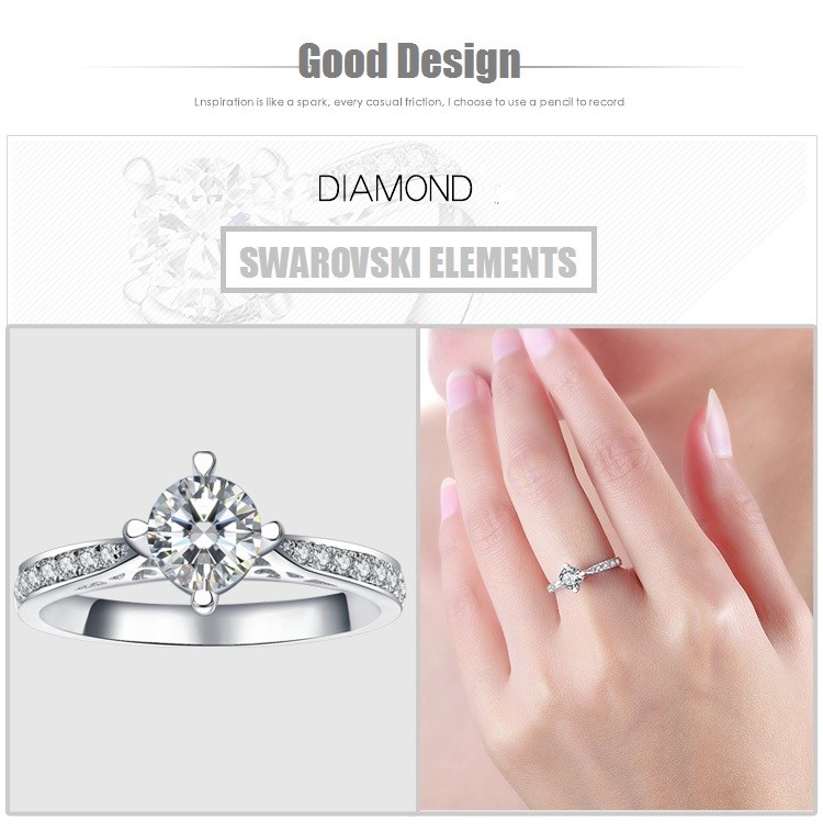 SWAROVSKI（スワロフスキー） リング 指輪 高級 婚約指輪 結婚指輪