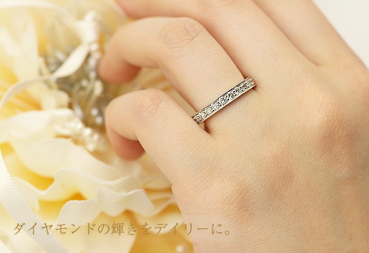 Jeweluce（ジュエルーチェ） ☆ダイヤモンド 1.00ct ミル打ち フル